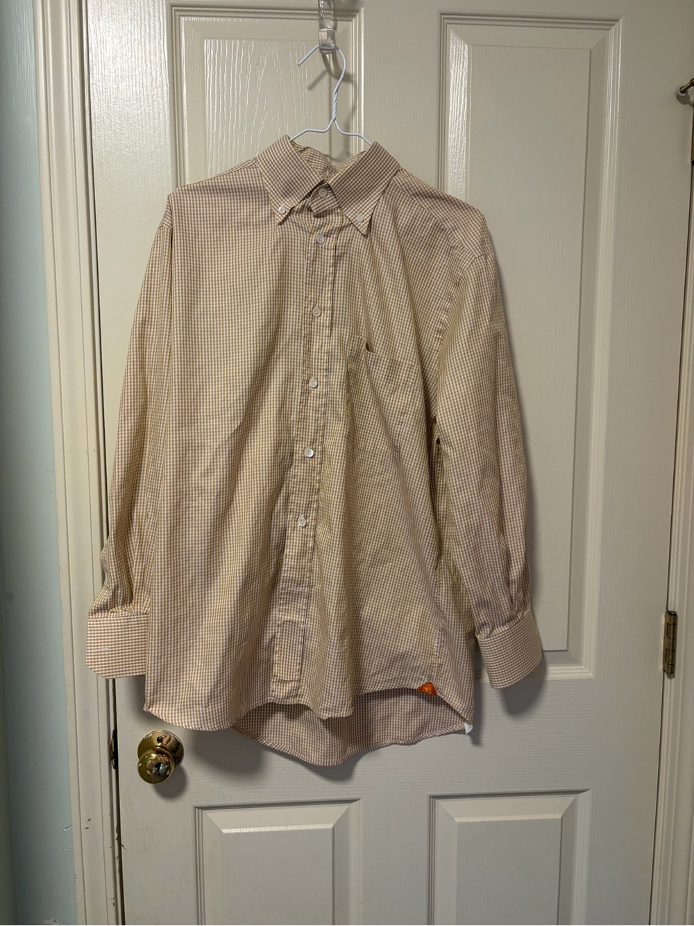 Cotton Dress Shirt, Bruli, gingham check pattern